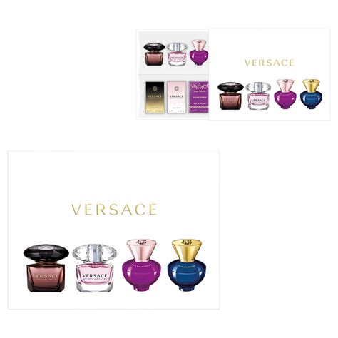 versace women's miniature set.